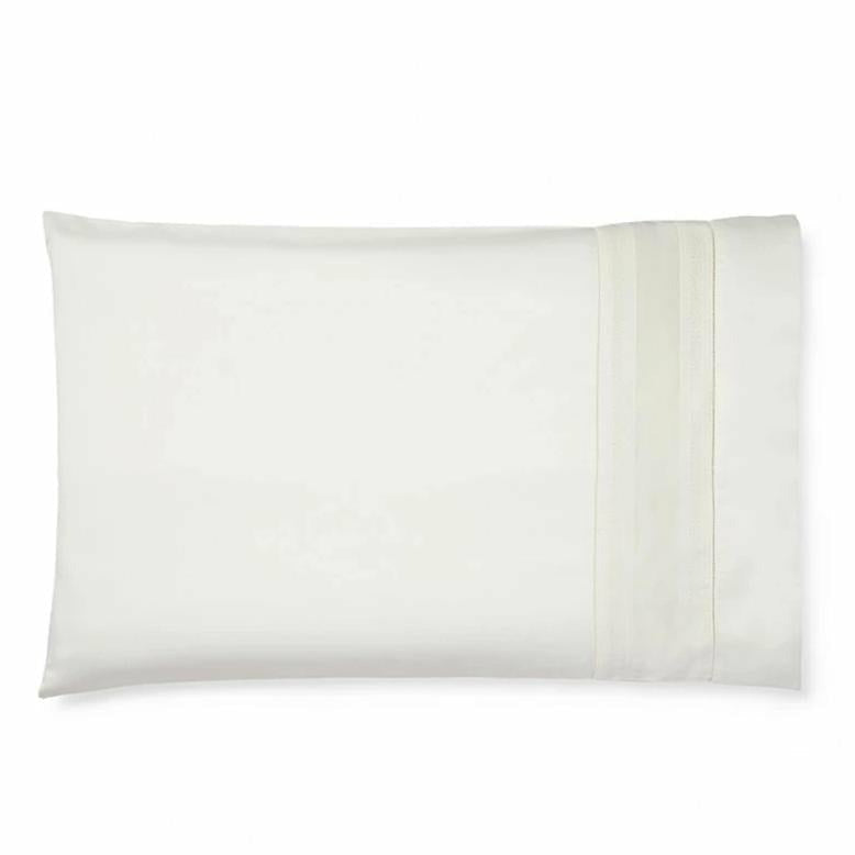 Sferra Capri Bedding Pillowcase Ivory Fine Linens
