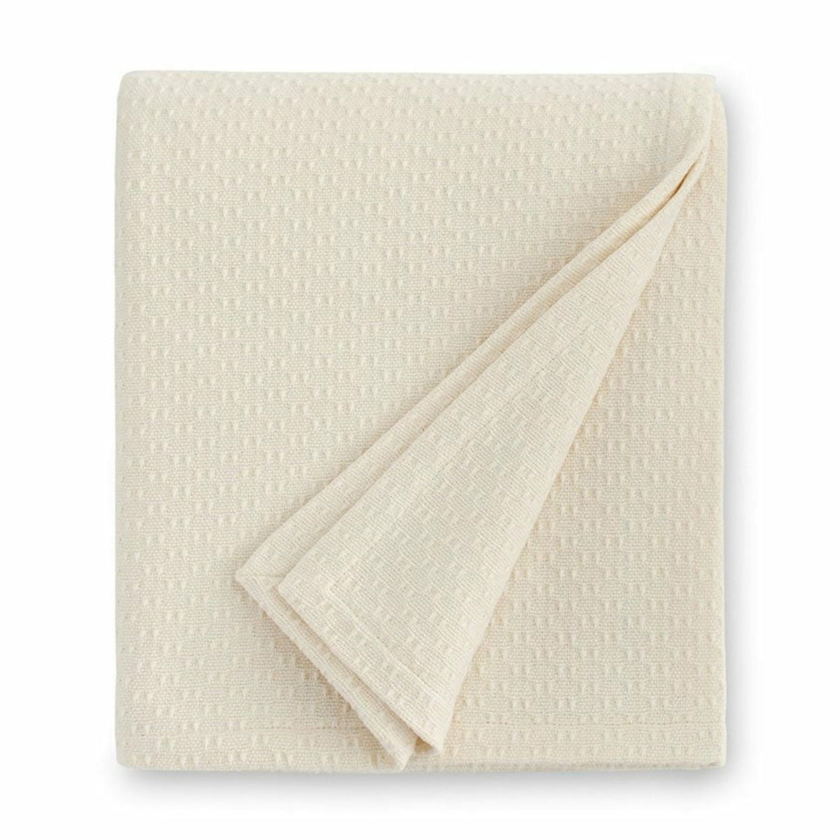Sferra Corino Blanket Ivory Fine Linens