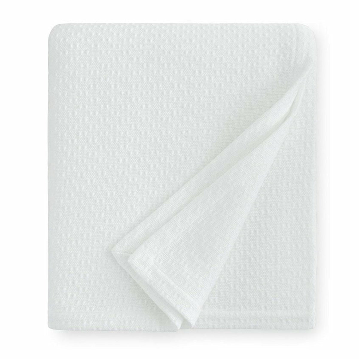 Sferra Corino Blanket White Fine Linens