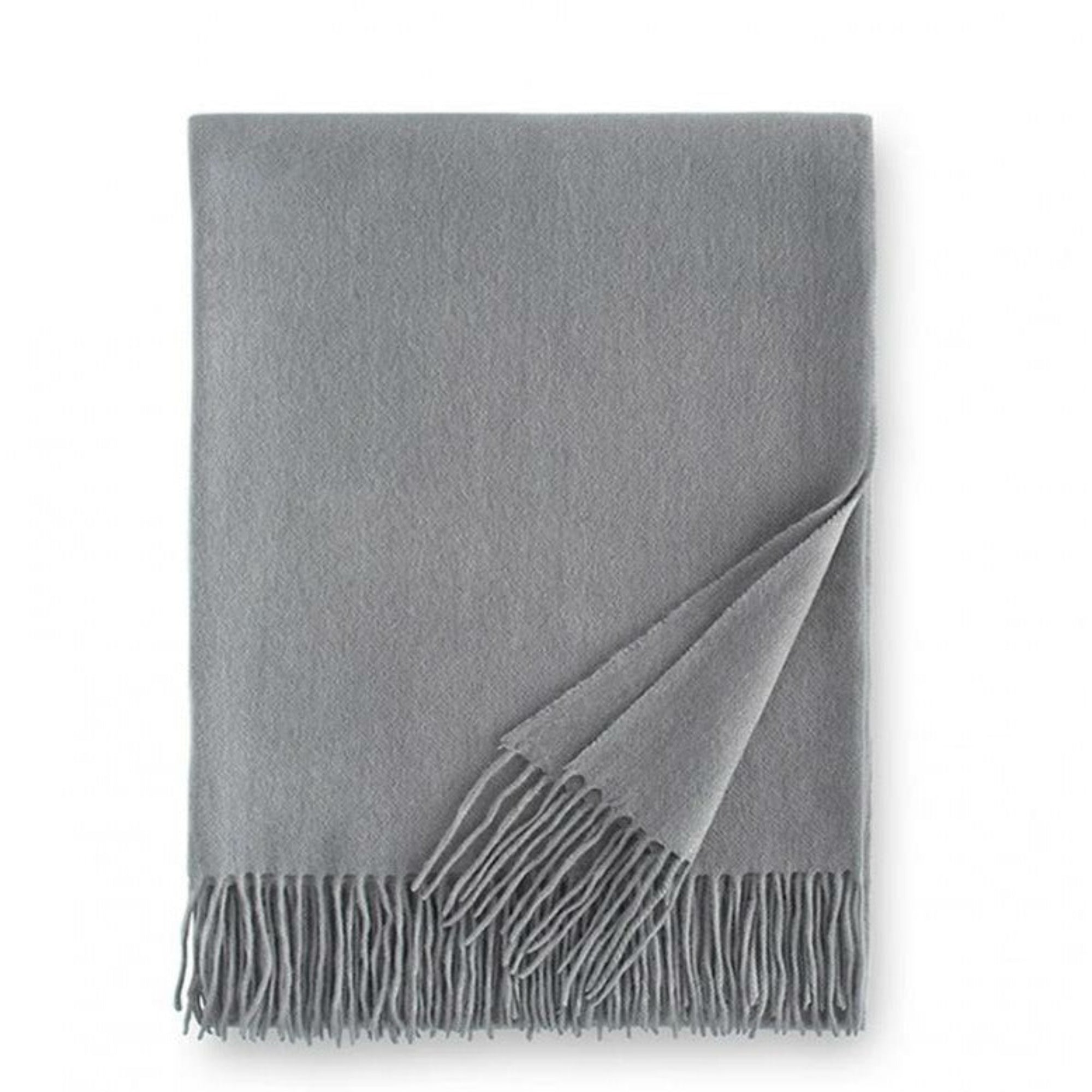 Sferra Dorsey Throws Main Silver Fine Linens