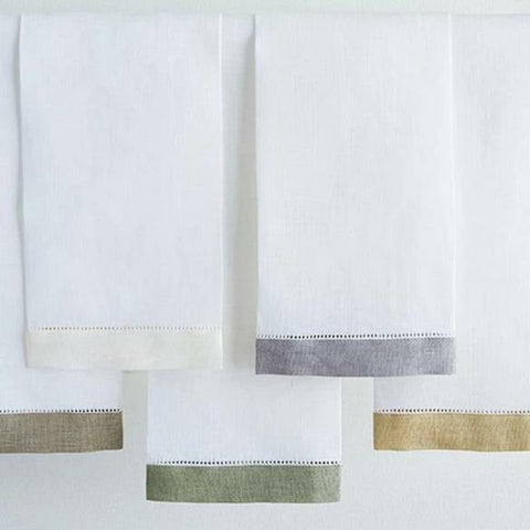 Sferra Filo Tip Towel - White/Ivory featured image