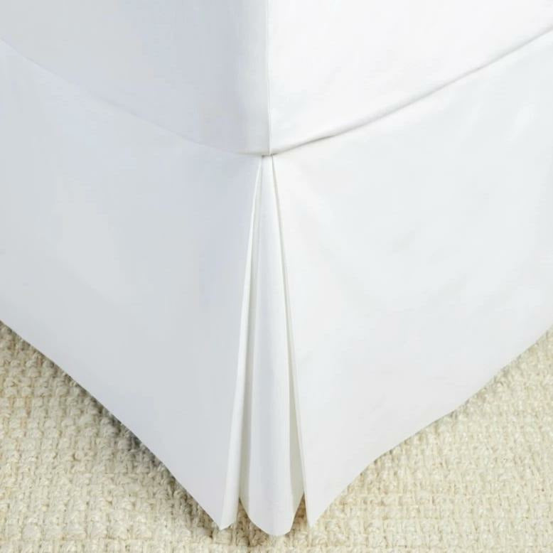 Sferra Analisa Bedding White Bed Skirt Fine Linens