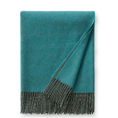 Sferra Renna Throw Blanket - Teal featured image