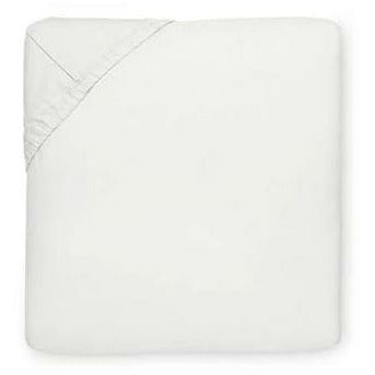 Sferra Sereno Bedding Fitted Sheet Ivory Fine Linens
