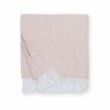 Sferra Terzo Throw Blanket Apricot Fine Linens