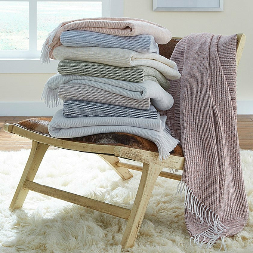 Sferra Terzo Throw Blanket Compilation Fine Linens