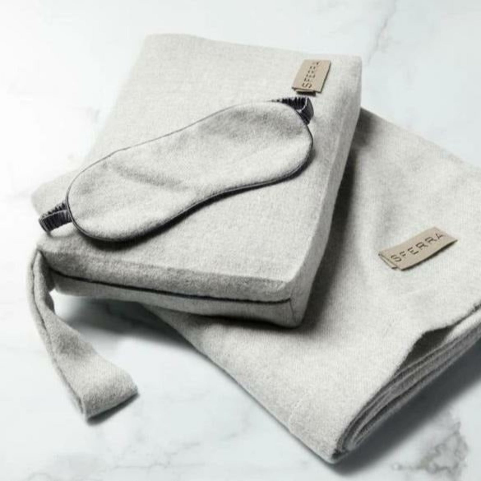 Sferra Viaggio Travel Set Grey Main Fine Linens