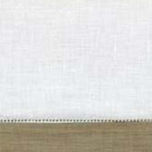 Sferra Filo Tip Towel White / Stone