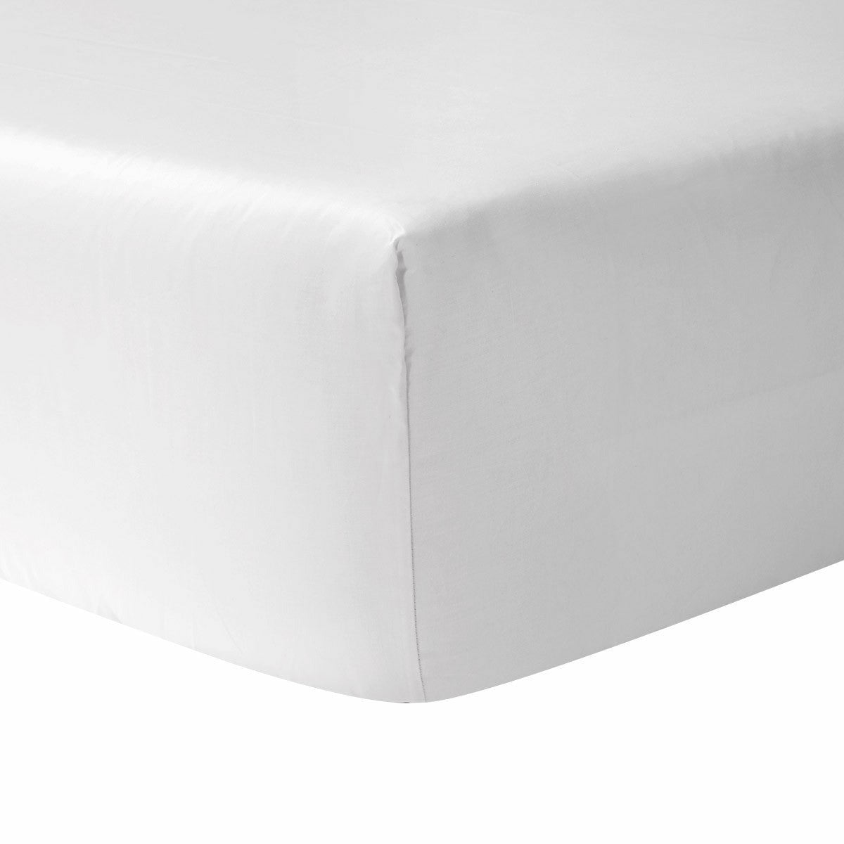 Yves Delorme Walton Bedding Fitted Sheet White Fine Linens